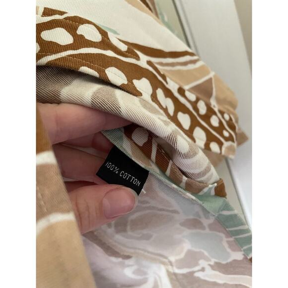 Linda Allard Ellen Tracy Button Down Long Sleeve Printed Top - Picture 4 of 5